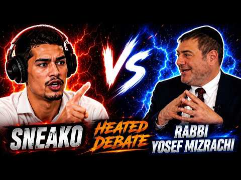 Sneako The Muslim Versus Rabbi Yosef Mizrachi (A Heated Debate)